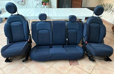 Sedili Fiat 500x Sky Blue