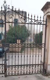 cancello in ferro battuto 