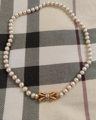 Collana di perle coltivate