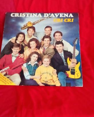 Cristina D'avena Disco in vinile - CRI CRI 33 giri