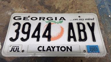 Targa auto america 1748