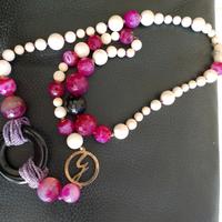 Collana Gattinoni in pietra naturale agata