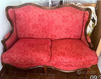 2 Poltrone più divano anni 70