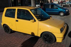 Cinquecento Sporting Gialla con clima