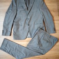 Completo gessato grigio chiaro. Flying Cross 