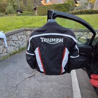 giacca moto triumph 