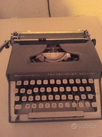 Remington deluxe macchina da scrivere anni 70