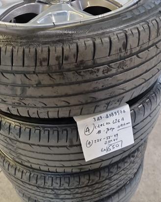 Cerchi lega 18 pneumatici estivi jeep Compass