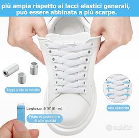 Stock Lacci elastici per scarpe