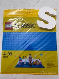 lego - baseplate blu- nuova e sigillata