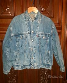 Giacca jeans Levi's Strauss da paninari vintage
