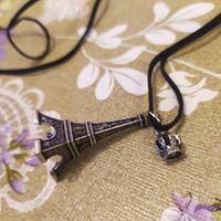 Collana Tour Eiffel Charm "I Love Paris"