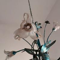Lampadario con applique