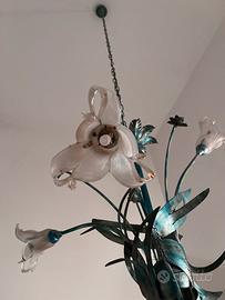 Lampadario con applique