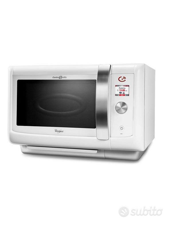 FORNO MICROONDE 29L 1000W WHIRLPOOL CON GRILL CUCINA BARILLA SILVER –  Acquista Sano Italia