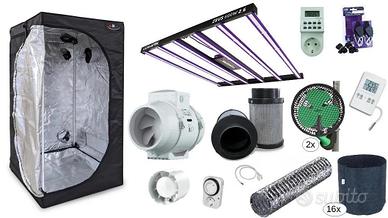 Grow box kit completo 60x60x160 con tutti accessor