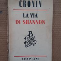 Vecchio Lbro "La via di Shannon" - Cronin