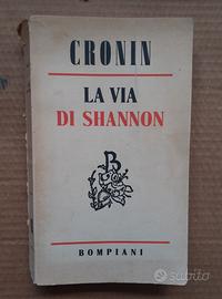 Vecchio Lbro "La via di Shannon" - Cronin