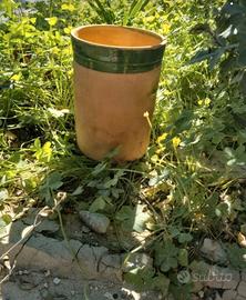contenitore in terracotta  antico 