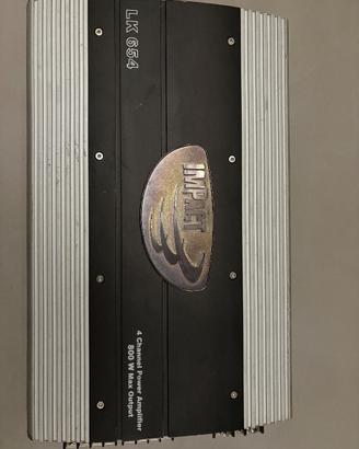 Amplificatore Impact LK 654 4 canali stereo