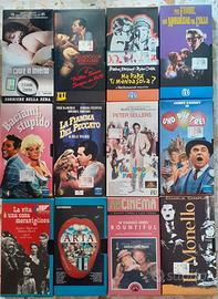 Lotto 12 videocassette serie l'Unità Warner MGM..