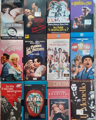Lotto 12 videocassette serie l'Unità Warner MGM..