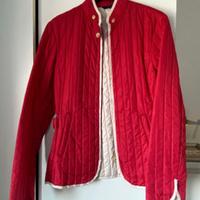 Giacca impermeabile rossa