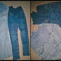 Jeans premaman H&M