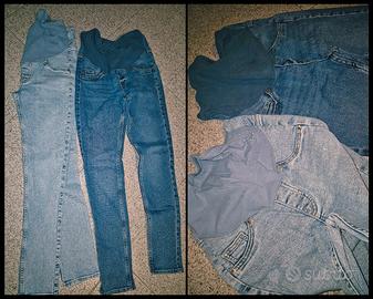 Jeans premaman H&M