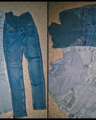 Jeans premaman H&M