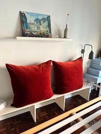 Cuscini in velluto 80x80