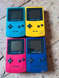 Lotto 4x Game Boy Color 100% ORIGINALI e Completi!