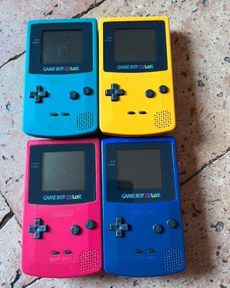 Lotto 4x Game Boy Color 100% ORIGINALI e Completi!