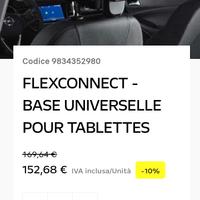 supporto universale tablet originale opel