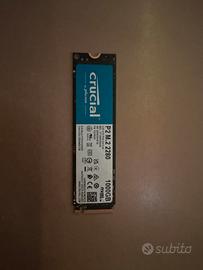 SSD 1TB NVMe CRUCIAL