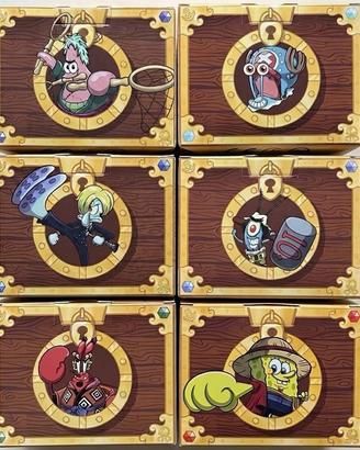 6x Statuette SpongeBob x OnePiece McDonald’s