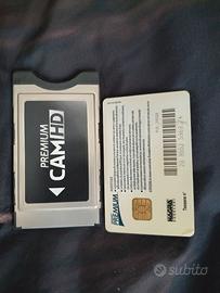 Cam Mediaset+Tessera originale 