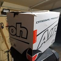 CASCO AIROH CROSS COMMANDER  M BIANCO 