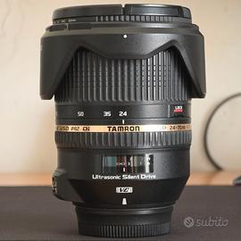 Tamron SP 24-70mm f/2.8 Di VC USD Nikon F + Filtro