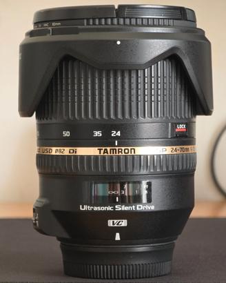 Tamron SP 24-70mm f/2.8 Di VC USD Nikon F + Filtro