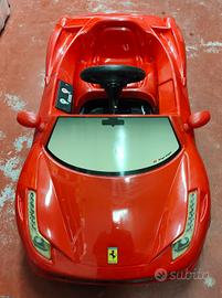 Ferrari auto elettrica bimbo 