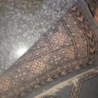 Tappeto orientale double face con frange 92x170cm