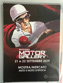 Locandina Originale Modena Motor Gallery 2019