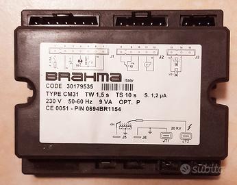 Scheda accensione Brahma modello CM31