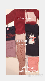 SET BIMBA 4 ANNI INVERNO