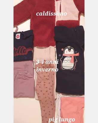 SET BIMBA 4 ANNI INVERNO