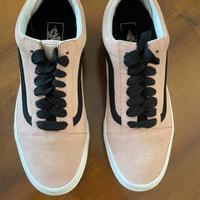 Scarpe Vans Old Skool Uomo Rosa Nero Taglia 43