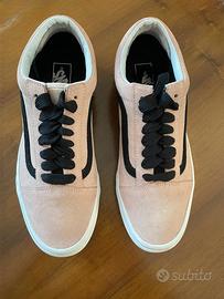 Scarpe Vans Old Skool Uomo Rosa Nero Taglia 43
