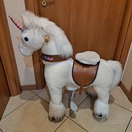 CAVALLO CON ROTELLE PONYCICLE PER BAMBINA