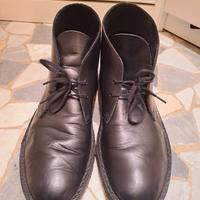 Clarka Originals Desert Boot Pelle Nera